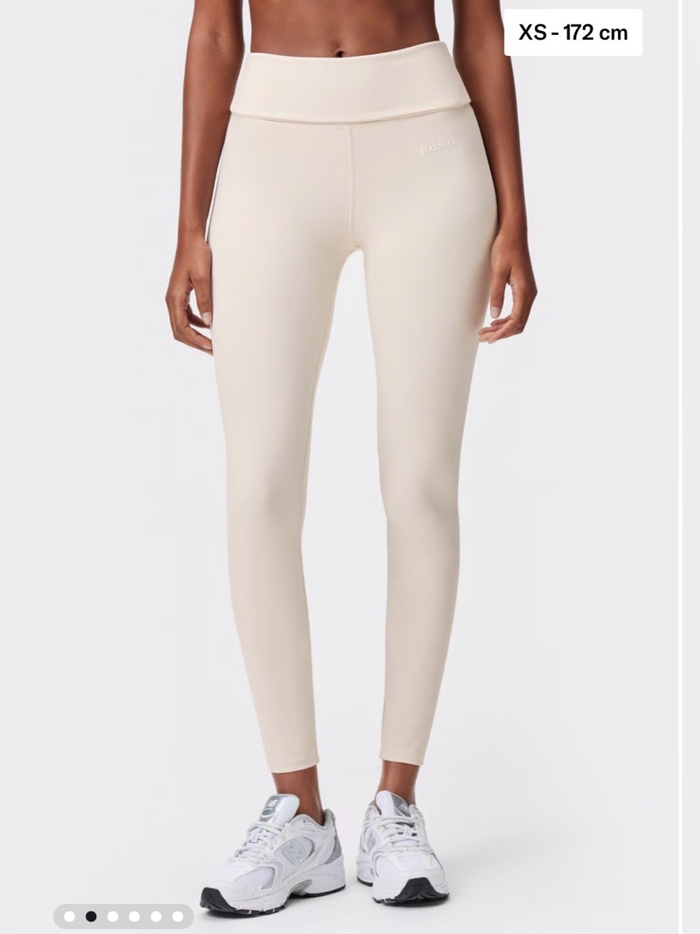 NWT Stronger the Label - leggings - moonbeam S